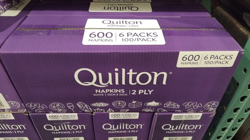 Quilton 2 Ply Napkins 6 x 100 Sheets | Fairdinks