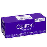 Quilton 2 Ply Napkins 6 x 100 Sheets | Fairdinks