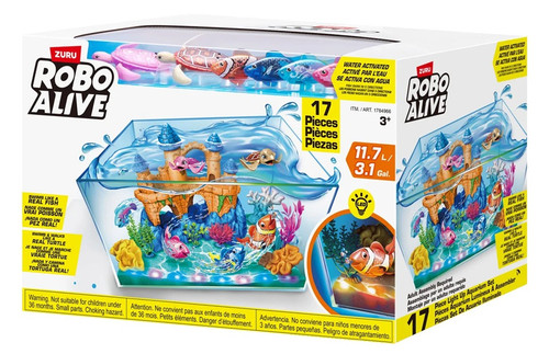 Zuru Robo Alive Fish Tank Playset