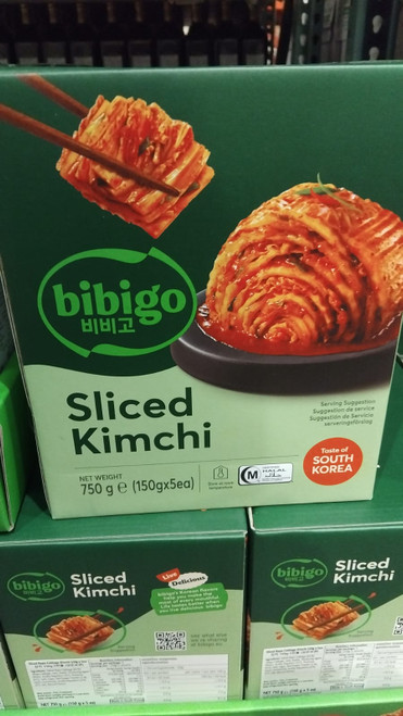 Bibigo Sliced Kimchi 5 x 150G | Fairdinks