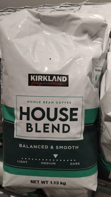 Kirkland Signature House Blend Whole Beans 1.13KG | Fairdinks