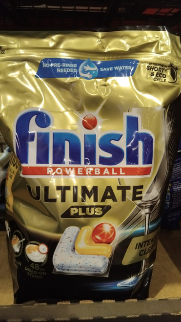 Finish Ultimate Plus Lemon 100 Count | Fairdink