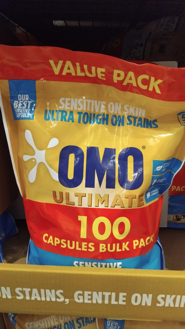 OMO Ultimate Sensitive 3 in 1 Capsules 100 Count | Fairdinks