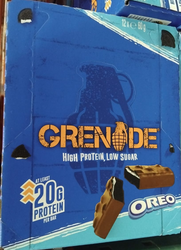 Grenade Oreo Bars 12 x 60G | Fairdinks