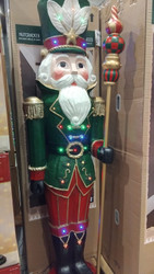 Nutcracker With Music and LED Lights 6' / 1.8M | Fairdinks