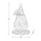 Holiday Tree W/ Music & Music & LED Lights 47.5CM | Fairdinks