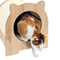 Catit Vesper Minou Scratcher Hideaway Oak | Fairdinks