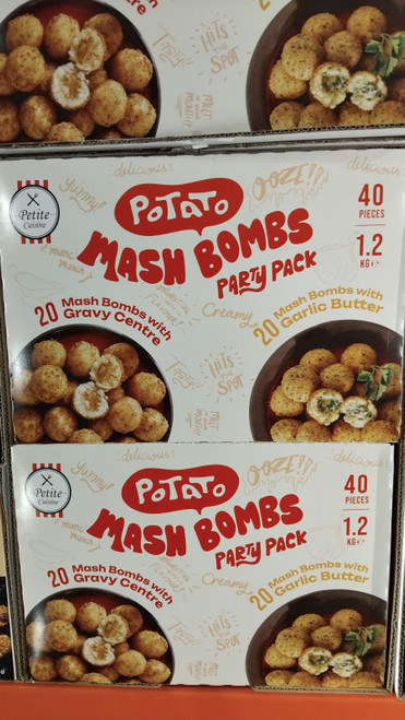 Petite Cuisine Potato Mash Bombs Party Pack 1.2KG | Fairdinks