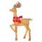 Gold Deer Family With LED Lights 193CM & 167CM & 114CM | Fairdinks Gold Deer Family With LED Lights 193CM & 167CM & 114CM | Fairdinks