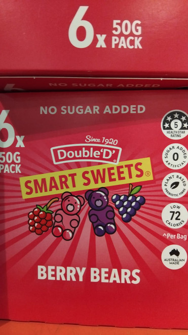 Double'D' Smart Sweets Berry Bears | Fairdinks