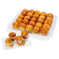Mini Roll Platter 25PK Buffalo Chicken & Asian Pork | Fairdinks