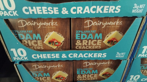 Dairyworks Edam Cheese + Rice Crackers 300G | Fairdinks