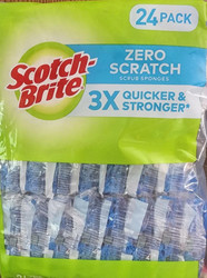 Scotch Brite Non-Scratch Scrub Sponge 24 Pack | Fairdinks