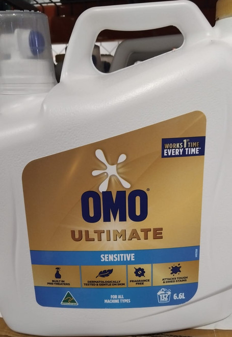  OMO Ultimate Sensitive Liquid 6.6L / 120 Loads | Fairdinks