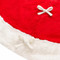 Faux Fur Tree Skirt 60 Inch Diameter - Red | Fairdinks