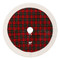 Faux Fur Tree Skirt 60 Inch Diameter - Tartan | Fairdinks