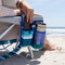 Tommy Bahama Backpack Beach Chair 5 Reclining Positions - Blue | Fairdinks