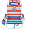 Tommy Bahama Backpack Beach Chair 5 Reclining Positions - Multi-Striped | Fairdinks