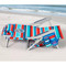 Tommy Bahama Backpack Beach Chair 5 Reclining Positions - Multi-Striped | Fairdinks
