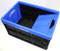 Instacrate 46L Collapsible Crate 53.34 x 36 x 29.5CM - Blue | Fairdinks