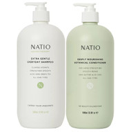 Natio Shampoo & Conditioner 2 x 1L | Fairdinks