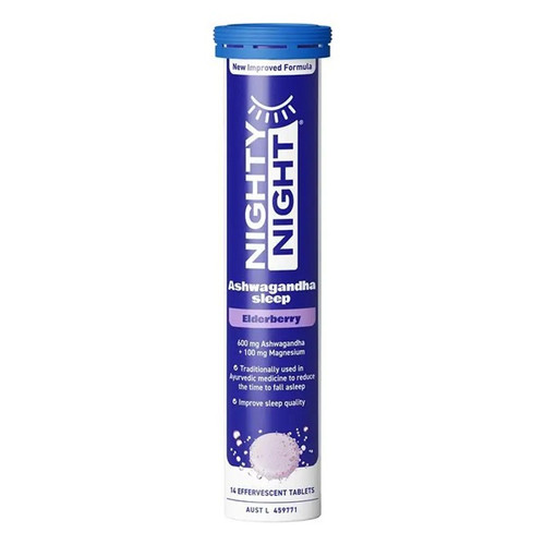 Nighty Night Sleep Effervescent 4 x 14 Tablets | Fairdinks