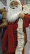 Fabric Santa With Bear & Nice List 36in 94cm | Fairdinks