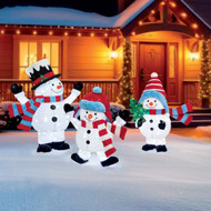 Pop Up Snowman Family 3PC | Fairdinks