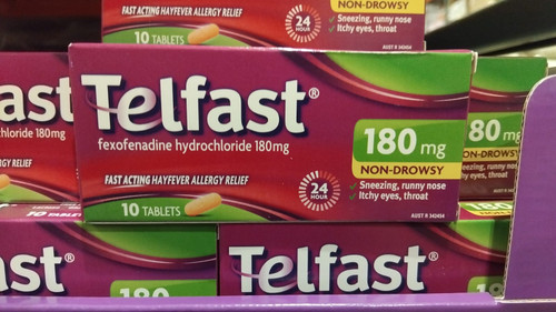 Telfast Allergy Relief 180MG 10 Pack | Fairdinks