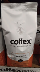 Coffex Supremo Coffee Beans 1KG | Fairdinks