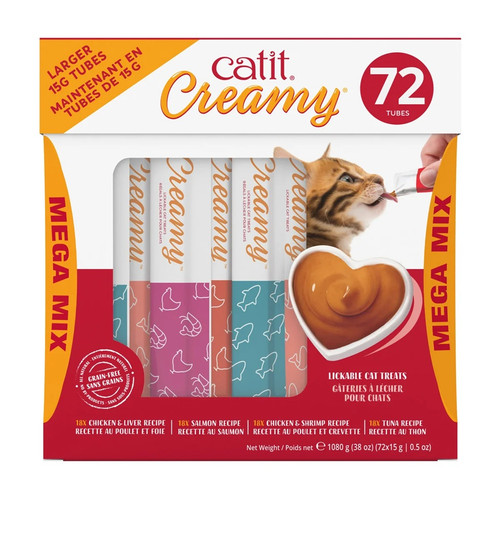 Catit Creamy Cat Treat 72 x 15G | Fairdinks