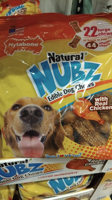 Nylabone Nubz Edible Dog Chews 1.2KG | Fairdinks