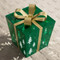 Metal Gift Boxes W/ LED Lights Set of 3 - Green | Fairdinks