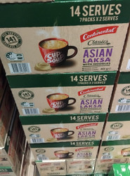 Continental Cup A Soup Asian Laksa 7 x 65G | Fairdinks
