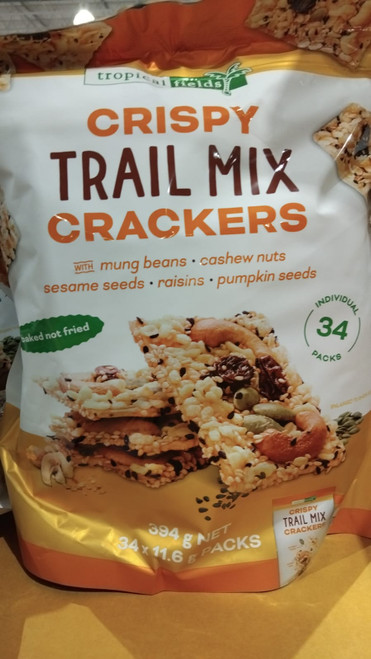 Tropical Fields Trail Mix Crackers 394G | Fairdinks