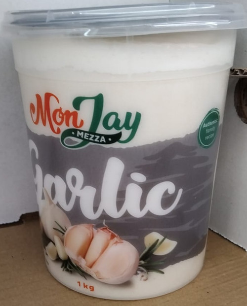 Monjay Mezza Garlic Dip 1KG | Fairdinks