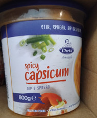Chris' Spicy Capsicum Dip 800G | Fairdinks