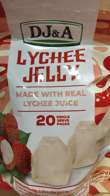 DJ&A Lychee Jelly MultiPack 20 x 50G | Fairdinks