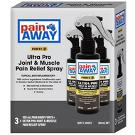 Pain Away Forte Ultra PRO Joint & Muscle Spray 3 x 100ML | Fairdinks