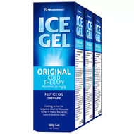 Mentholatum Ice Gel 3 x 100G | Fairdinks