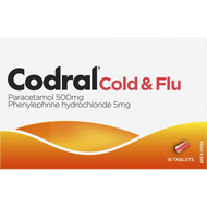 Codral Cold & Flu 16 Tablets 1 Per Transaction Only | Fairdinks