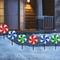 LED Peppermint Lawn Stakes With Adjustable Stakes | 10" / 25.4CM | Fairdinks