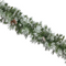 Glitter Flocked Garland With LED Lights 9" / 2.7M | Fairdinks