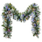 Glitter Flocked Garland With LED Lights 9" / 2.7M | Fairdinks
