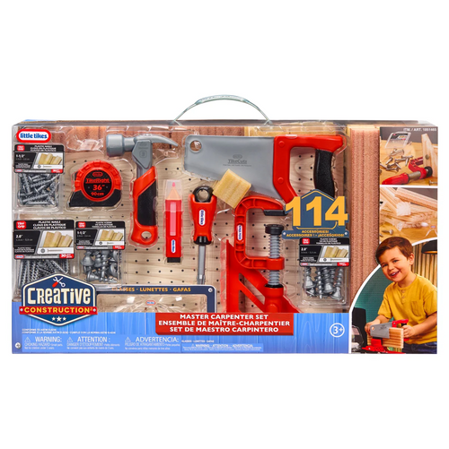 Little Tikes Creative Construction Master Carpenter Set - Fairdinks