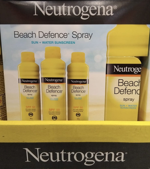Neutrogena Beach Defence Sunscreen 3 x 184G | Fairdinks