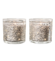 Avaria Allura LED Candles 2 Pack - Silver | Fairdinks