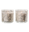 Avaria Allura LED Candles 2 Pack - Silver | Fairdinks