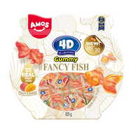 Amos 4D Gummy Fancy Fish 825G | Fairdinks