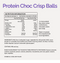 The Mood Food Company Protein Choc Crisp Balls 140G | Fairdinks